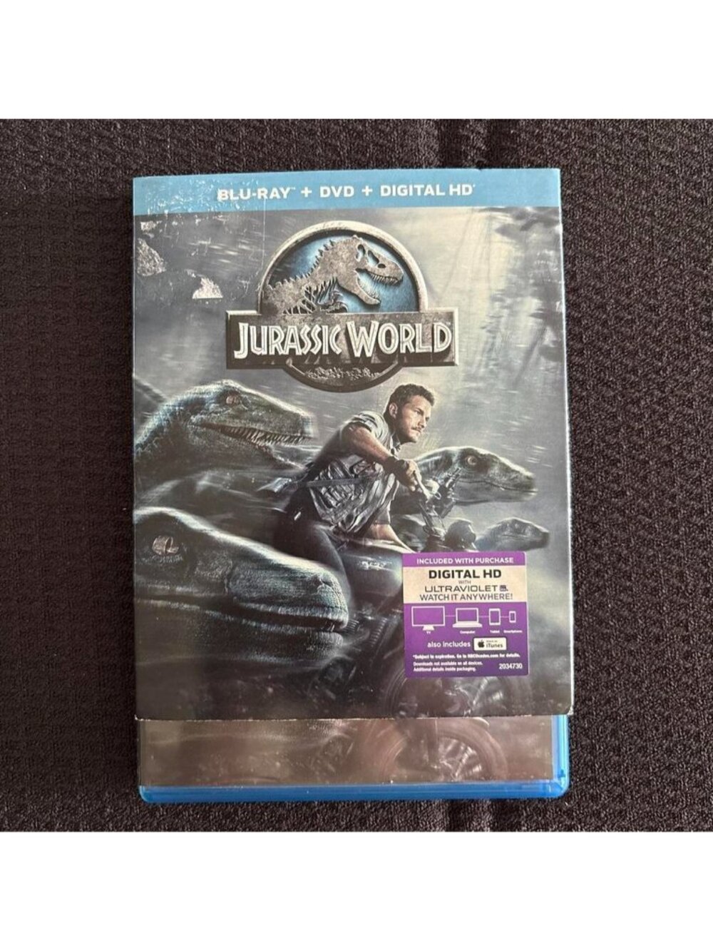 Jurassic World Blu-ray + DVD + Digital HD #jurassicworld #dinosaur